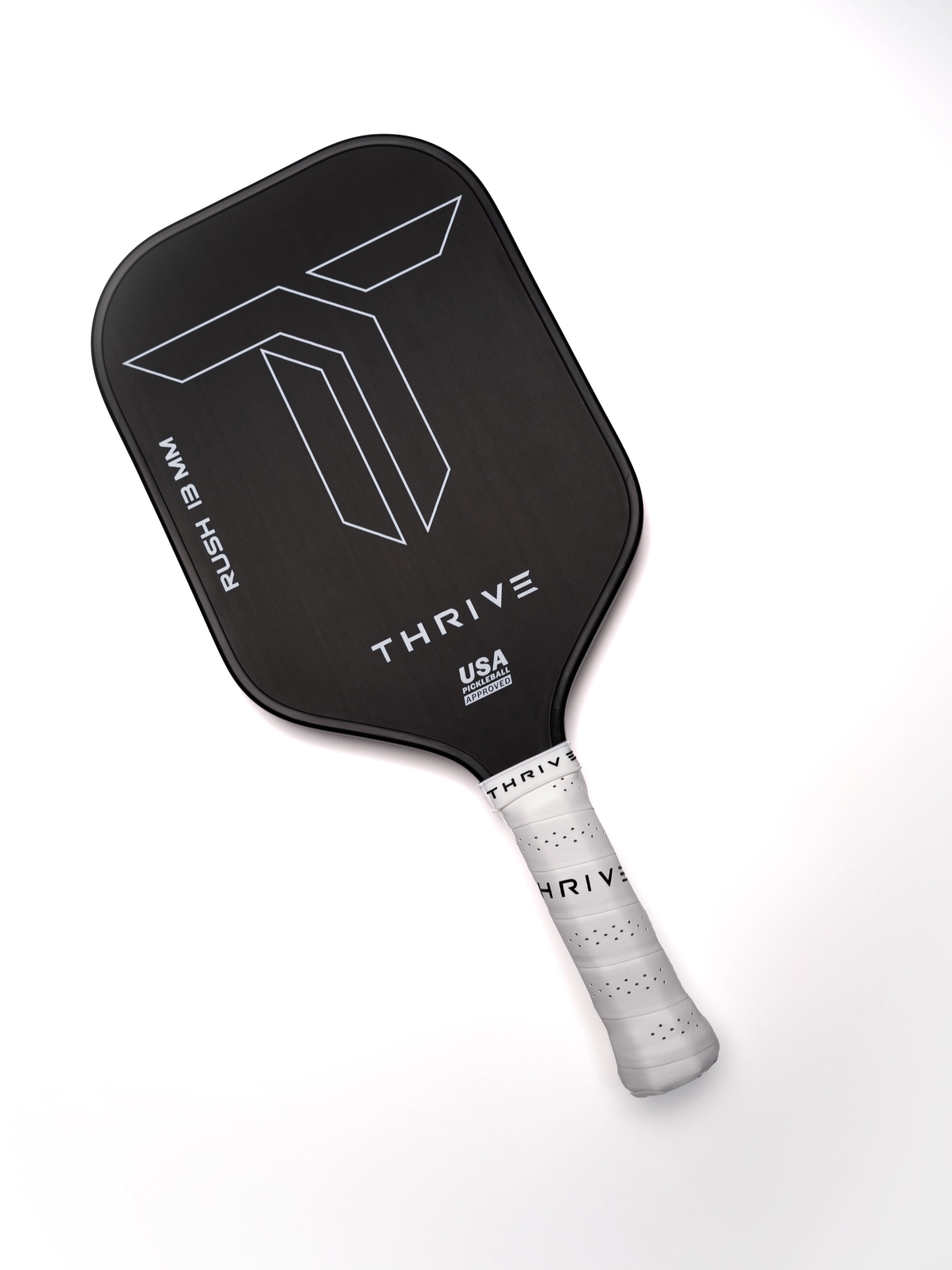 THRIVE RUSH 13 Pickleball Paddle - Includes Custom Weight Card, Cover, Eraser, and Lead Weights