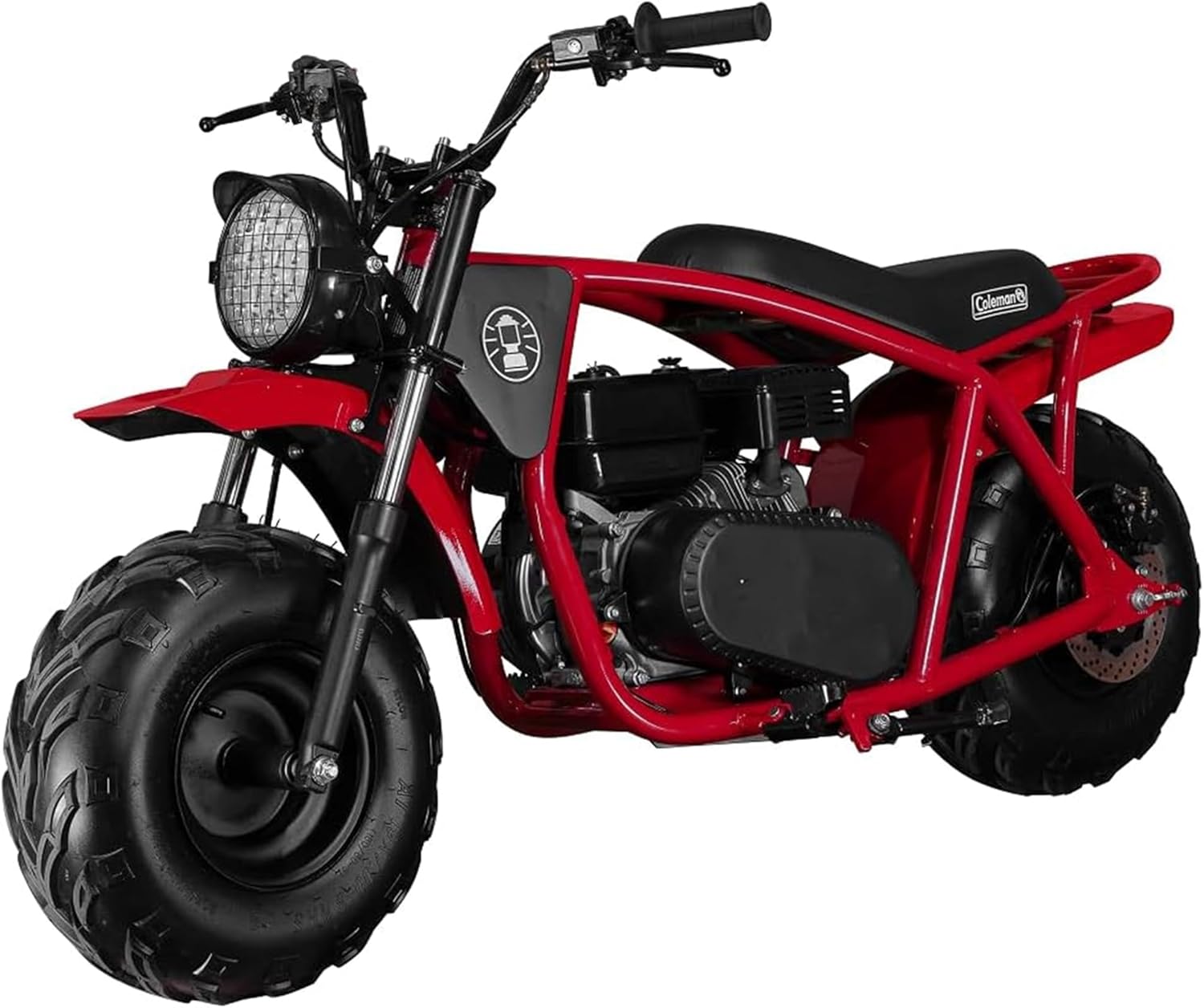 NEW ASSEMBLED Coleman Powersports B200 196cc Gas Powered Minibike for Kids and Adults, 1-Cylinder, 4-Stroke, 30 Mph, 200 lbs Maximum Load, Ideal for Off-Road and Trail Riding