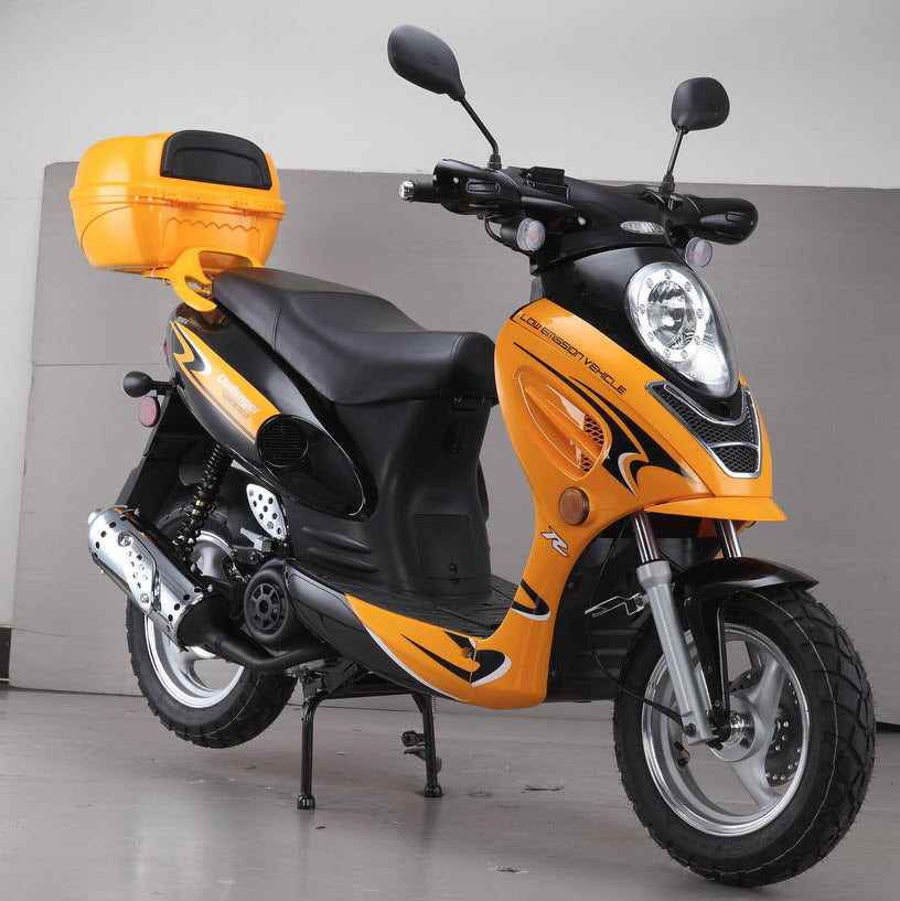 Challenger 12" Tires 49cc Automatic Scooter No License Needed*