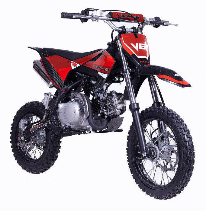V6 - 125cc Semi Automatic Dirt Bike