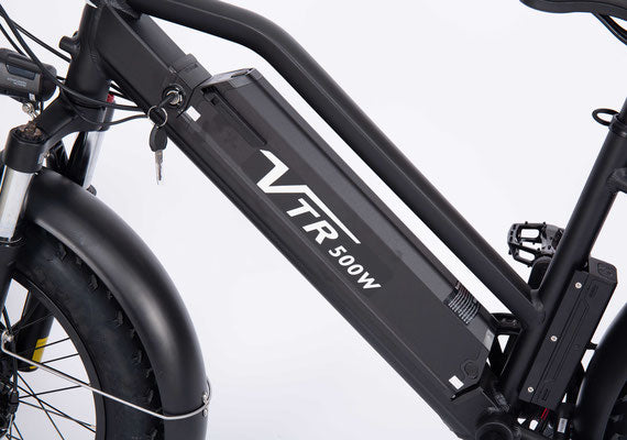 VRT-B12 500W Electric Bike – 48V Rear Hub Motor with Pedal Assist and Throttle