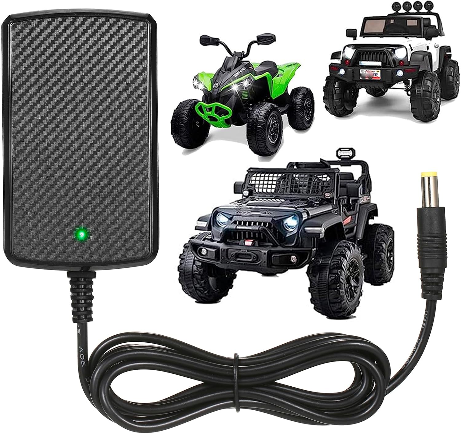 NEW ASSEMBLED 24V Charger for Kids Ride On Car Toys 24 Volt Battery Charger