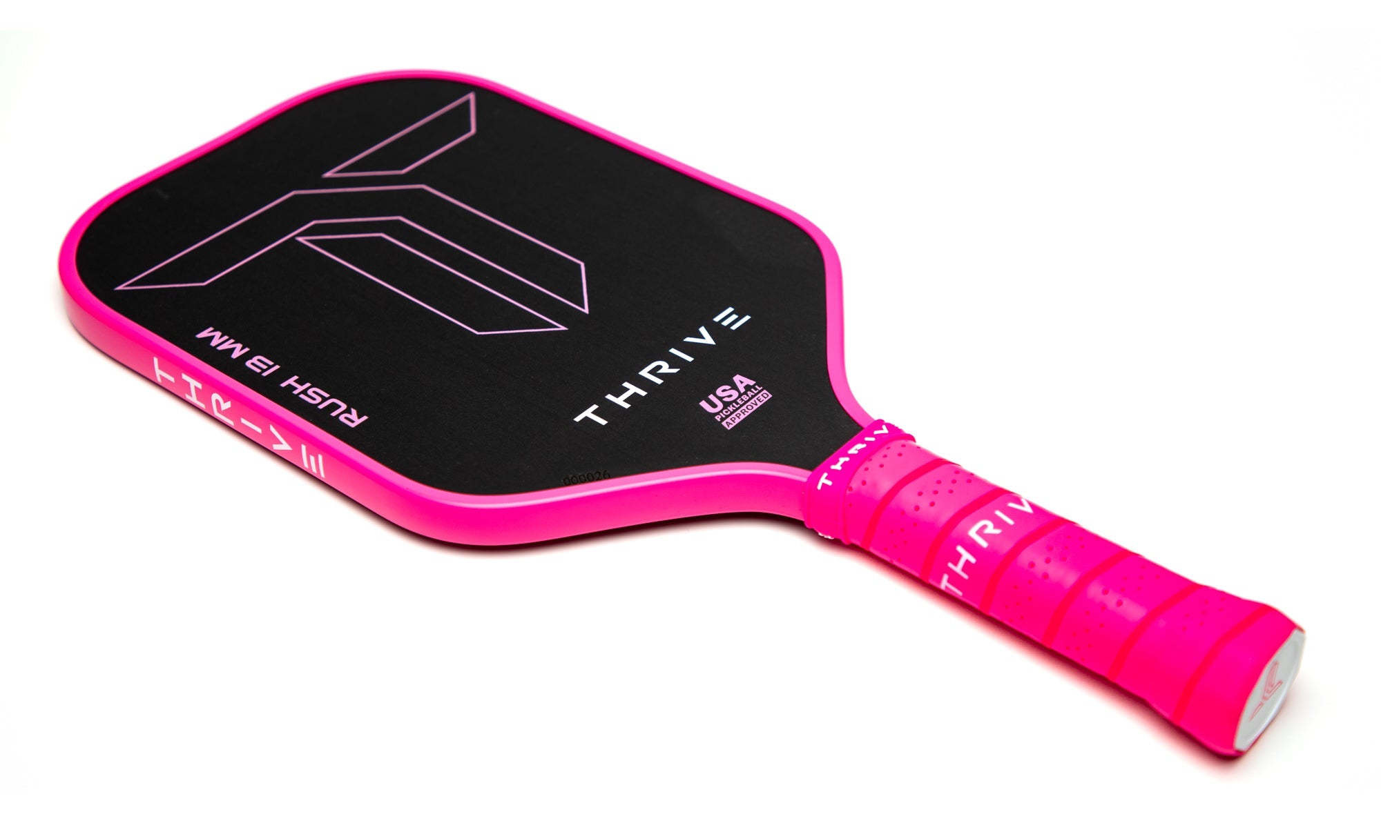THRIVE RUSH 13 (PINK) Includes Custom Weight Card, Cover, Eraser, and Lead Weights