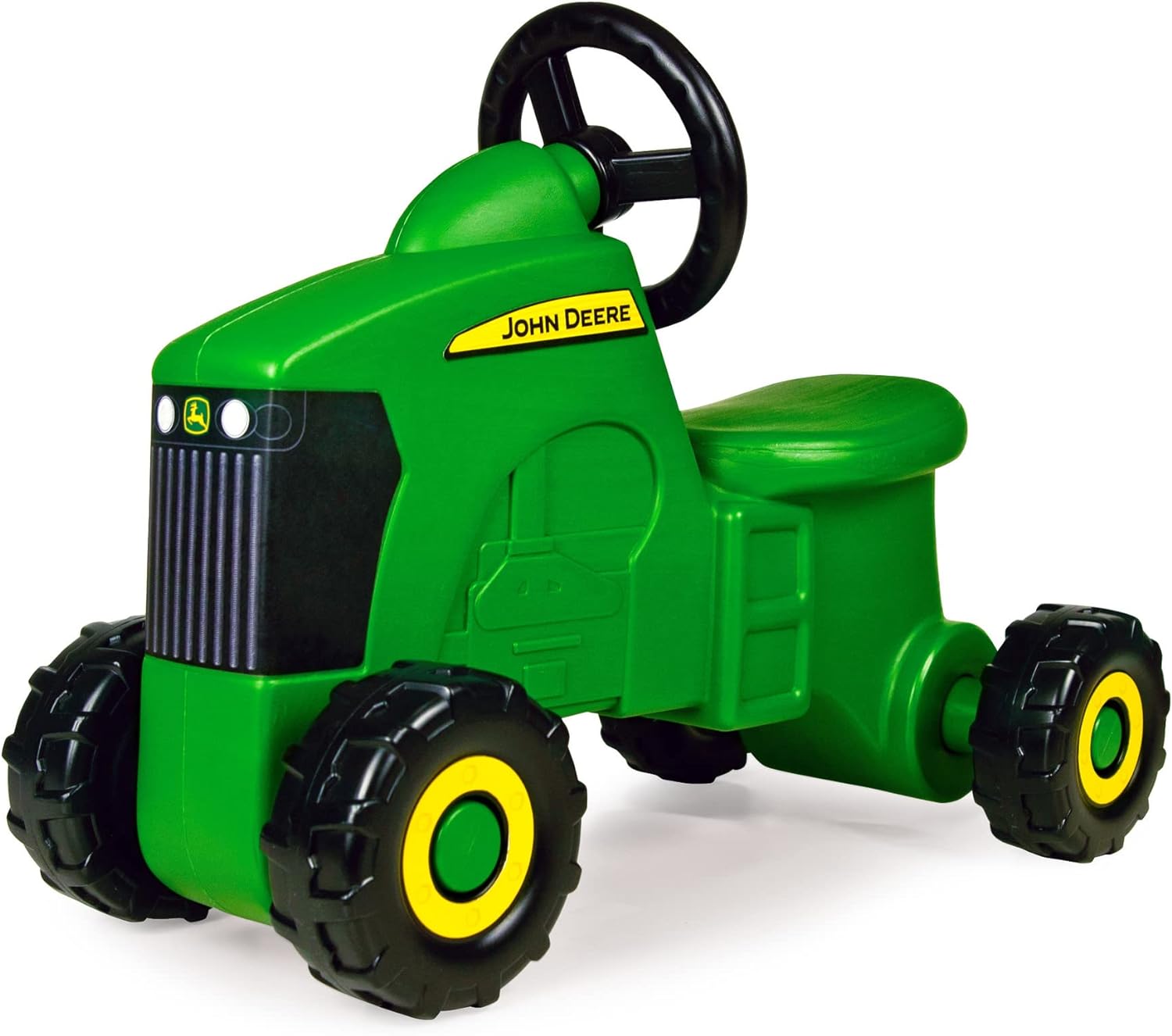 NEW ASSEMBLED John Deere Ride On Toy Sit 'N Scoot Activity Tractor for Kids Ages 18 Months and Up, Green
