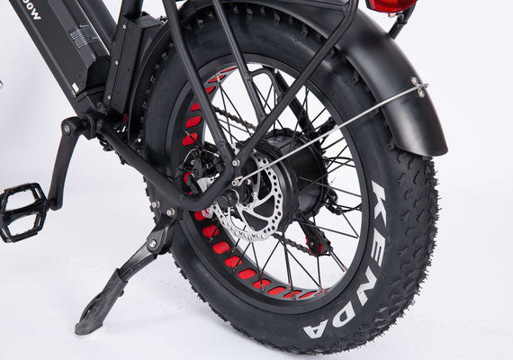 VRT-B12 500W Electric Bike – 48V Rear Hub Motor with Pedal Assist and Throttle