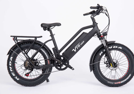 VRT-B12 500W Electric Bike – 48V Rear Hub Motor with Pedal Assist and Throttle